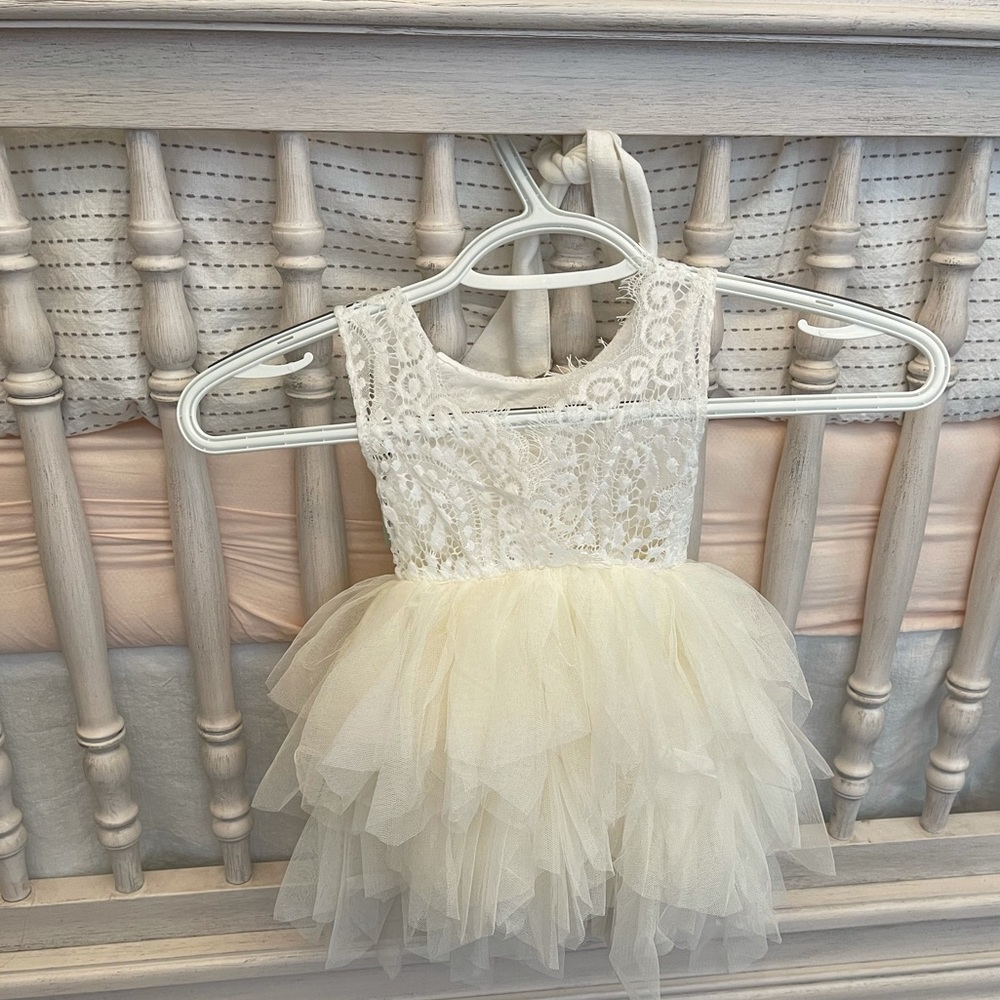 Infant flower girl dress - Picture 3 of 4
